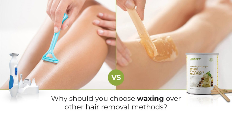 Why should you choose waxing over other methods of hair removal?