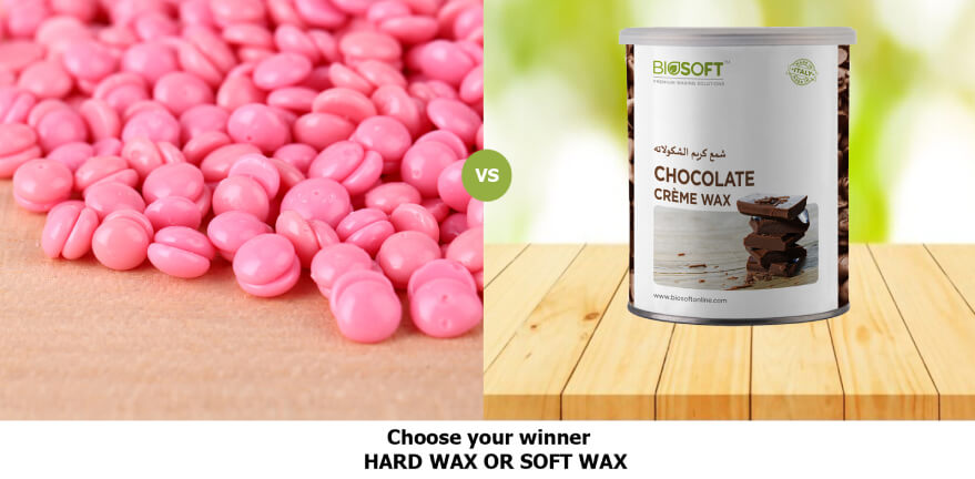Choose your winner: Hard wax V/S Soft wax