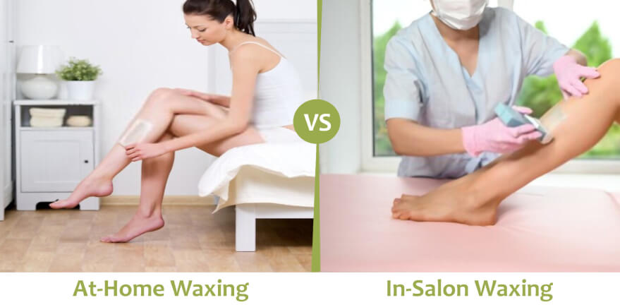 At-home v/s In-salon Waxing
