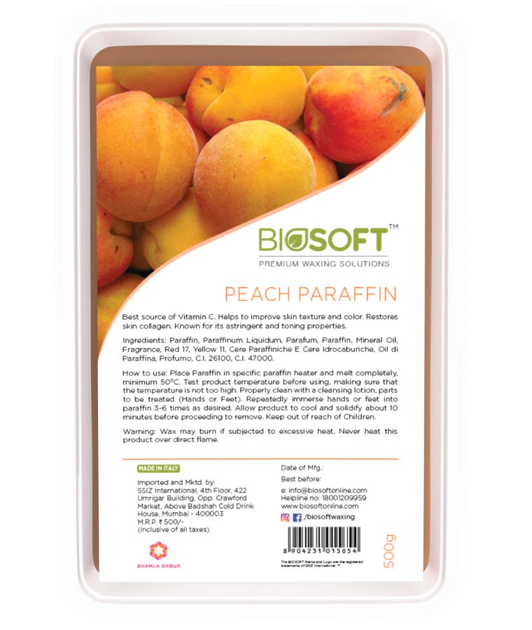 Peach Parafin Wax