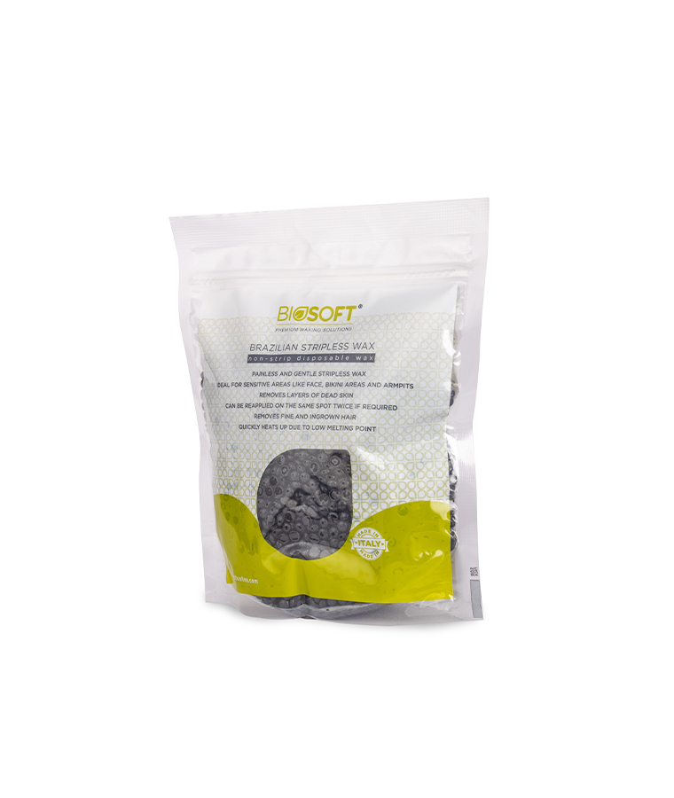 Biosoft Charcoal Brazilian Stripless Wax
