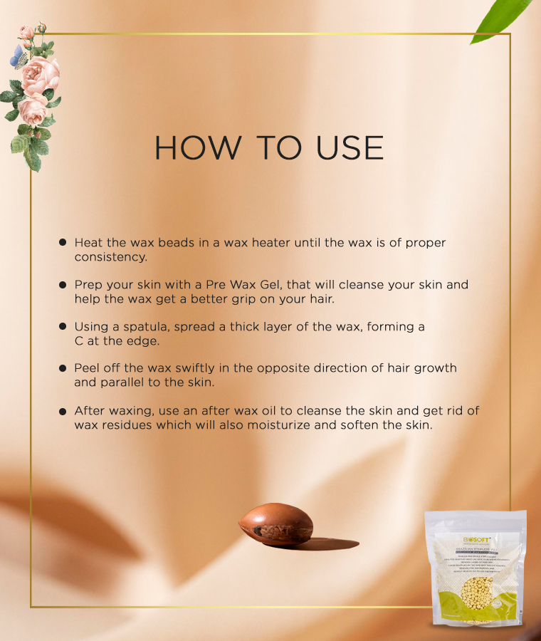 How To Use BIOSOFT ARGAN STRIPLESS WAX