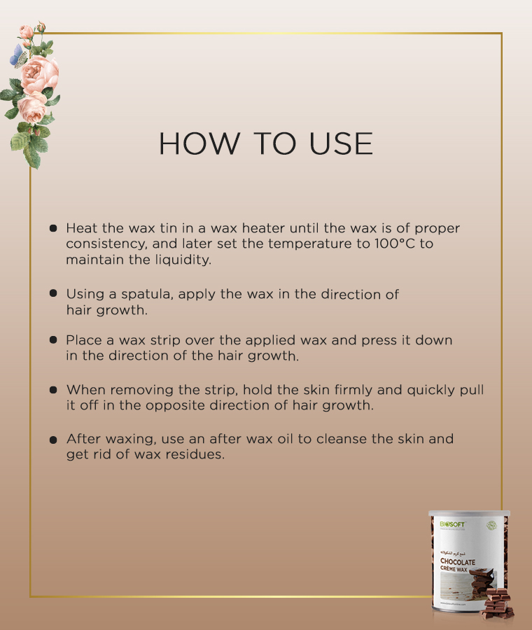 How to Use Chocolate Cream Wax