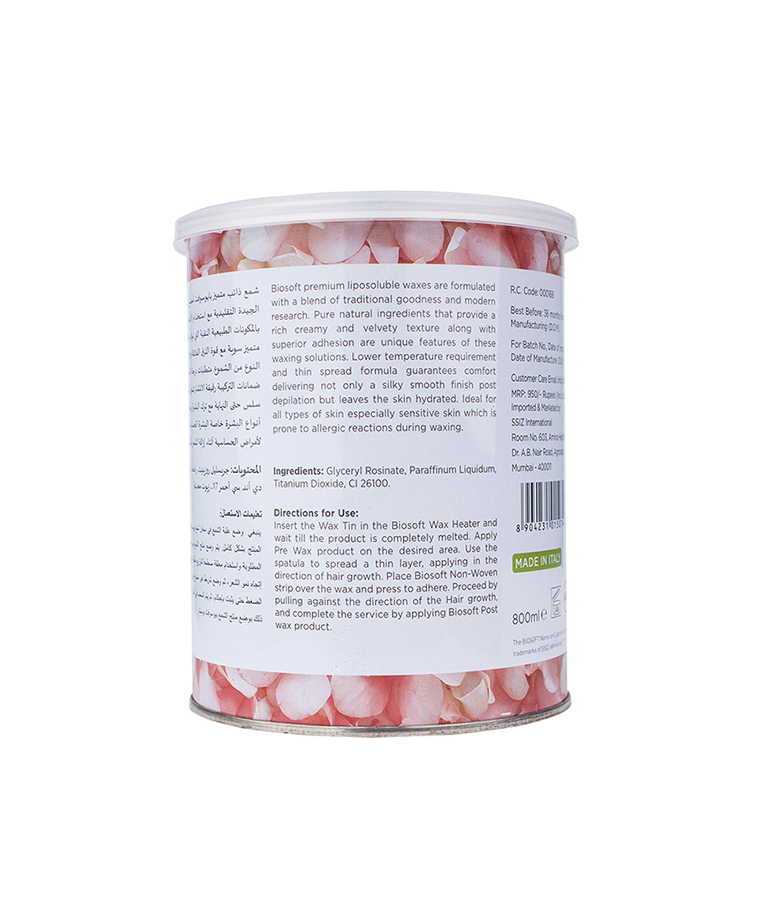 Biosoft Pink Cream Wax