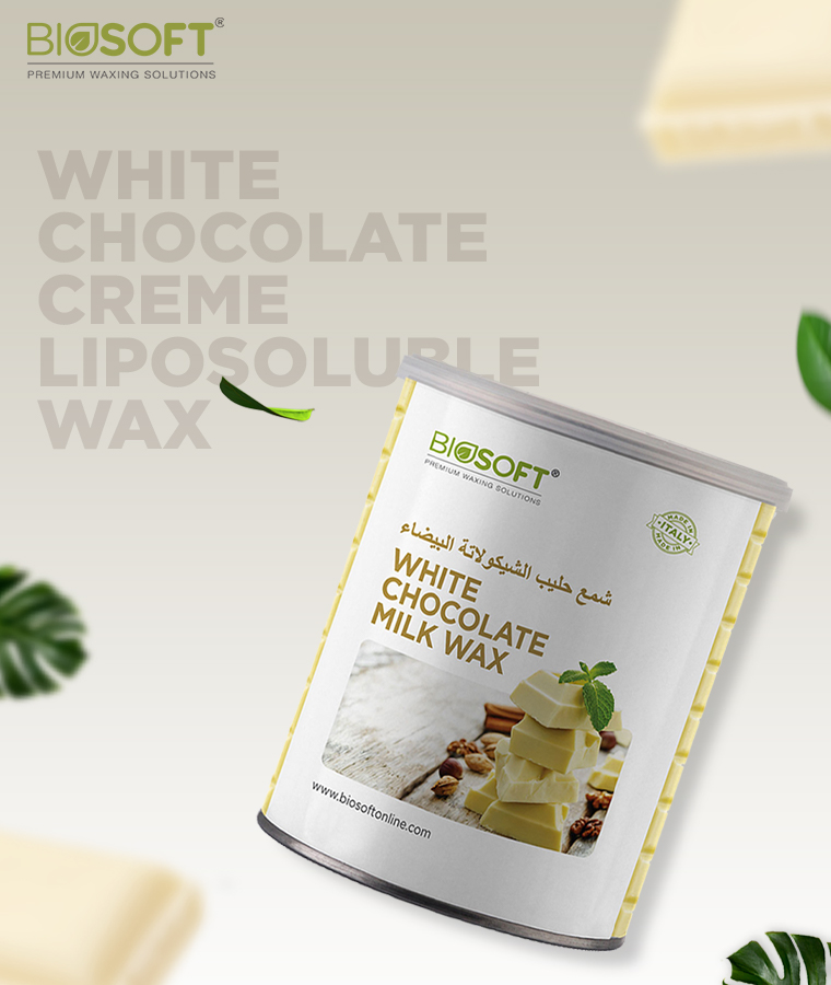 Biosoft White Chocolate Creme Liposoluble Milk Wax