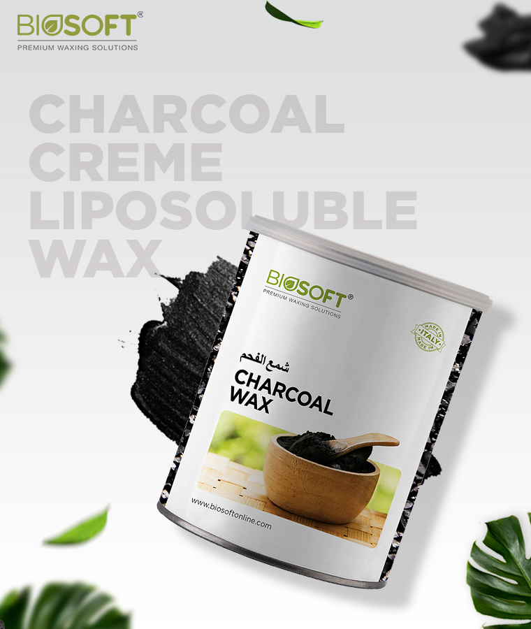 Biosoft Charcoal Creme Liposoluble Wax